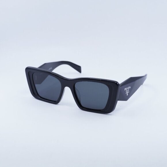 🕶️ New Prada PR08YSF 1AB5S0 Sunglasses - Black Frame - Picture 1 of 12